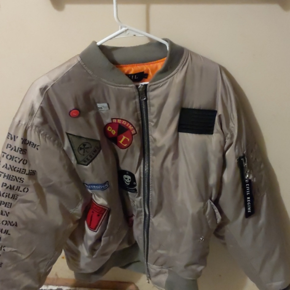 Civil bomber jacket